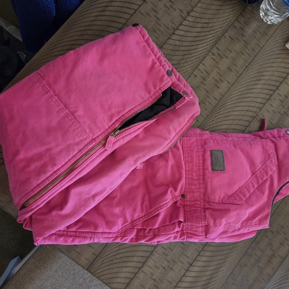 Pink Insulated Overalls - Picture 3 of 5